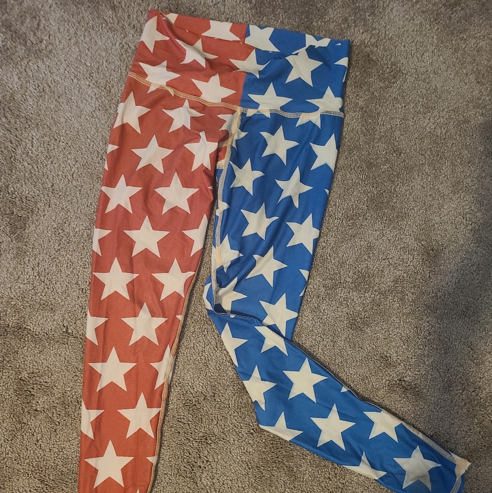 Teeki American flag leggings
